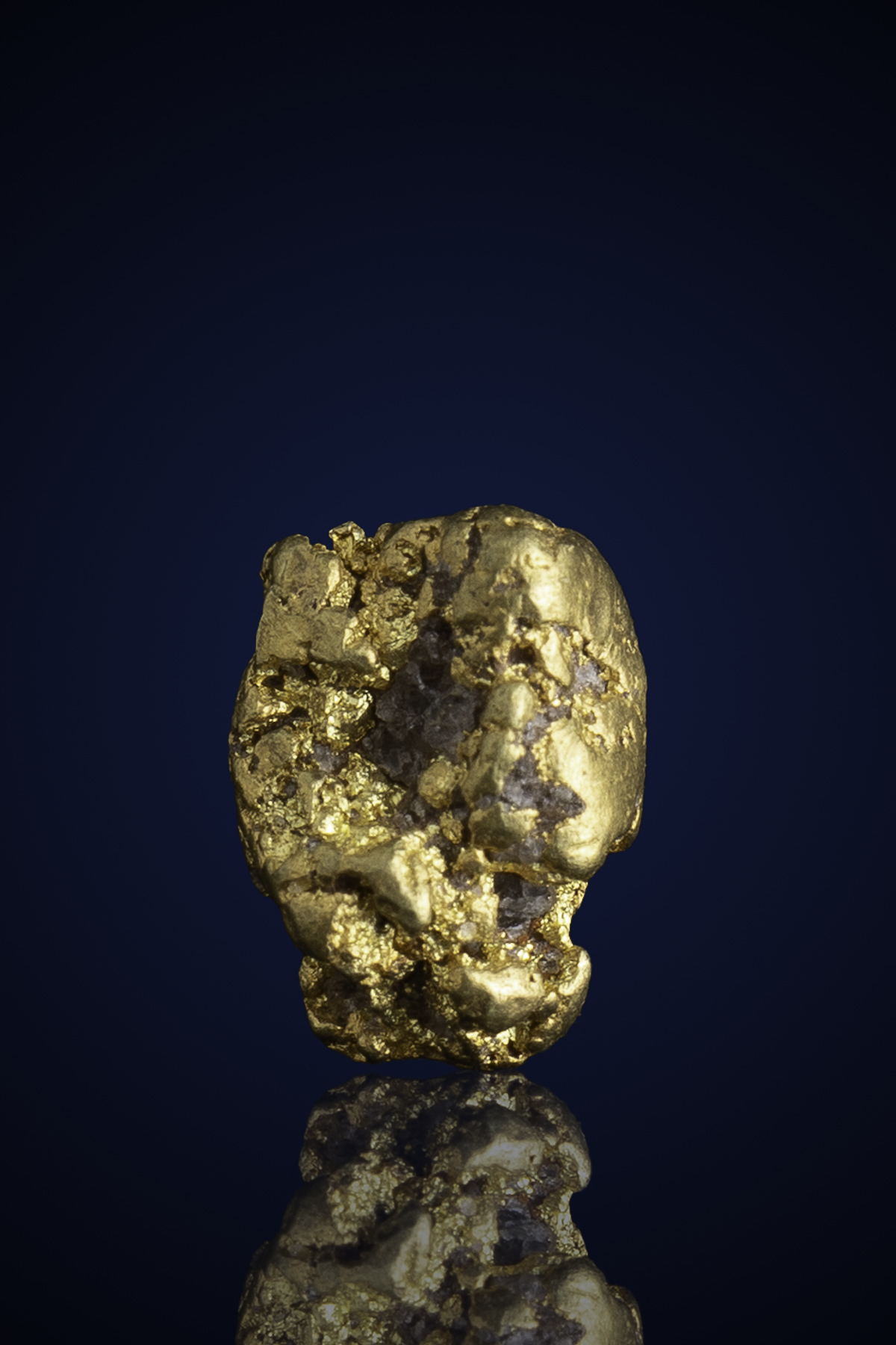 Variegated, Dynamic Natural Gold Nugget - Alaska - 1.30 grams (image for) Variegated, Dynamic Natural Gold Nugget - Alaska - 1.30 grams